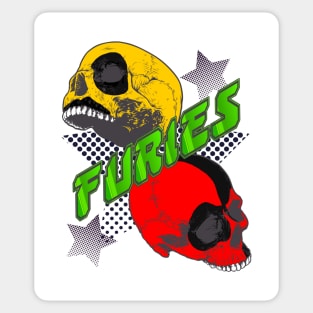 The baseball furies - Skulls - The Warriors Sticker